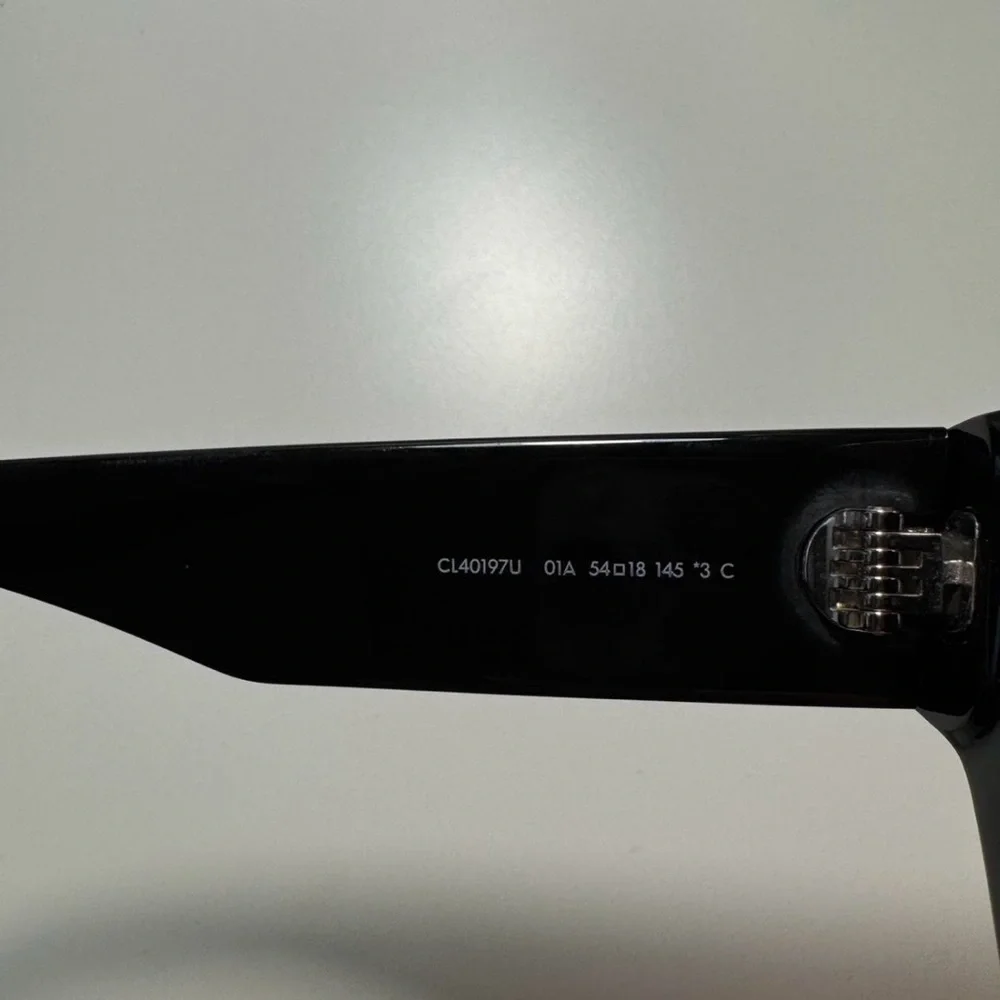 Celine Black Sunglasses - Picture 4 of 6